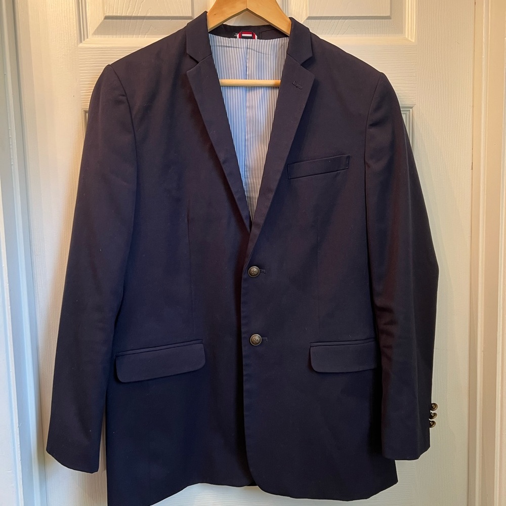 TOMMY HILFIGER NAVY BLAZER